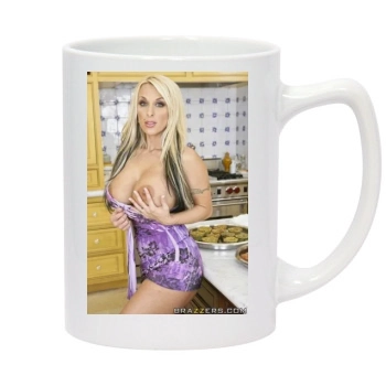 Holly Halston 14oz White Statesman Mug