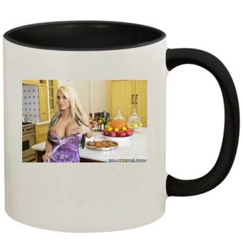 Holly Halston 11oz Colored Inner & Handle Mug