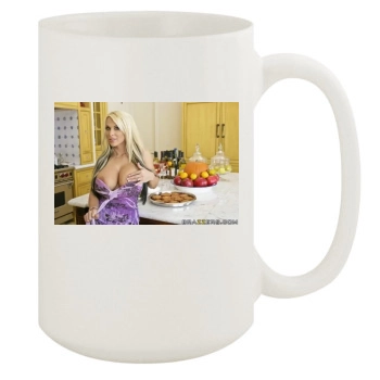 Holly Halston 15oz White Mug