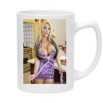 Holly Halston 14oz White Statesman Mug