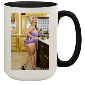 Holly Halston 15oz Colored Inner & Handle Mug