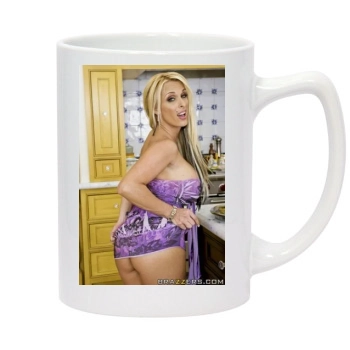 Holly Halston 14oz White Statesman Mug