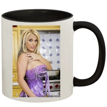 Holly Halston 11oz Colored Inner & Handle Mug