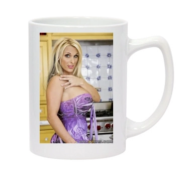 Holly Halston 14oz White Statesman Mug