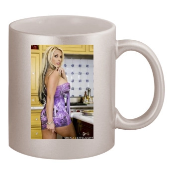 Holly Halston 11oz Metallic Silver Mug