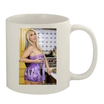 Holly Halston 11oz White Mug