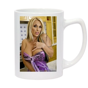 Holly Halston 14oz White Statesman Mug