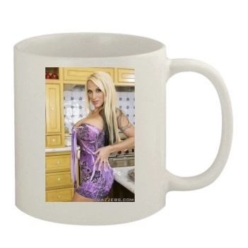 Holly Halston 11oz White Mug