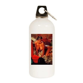 Gig Gangel White Water Bottle With Carabiner