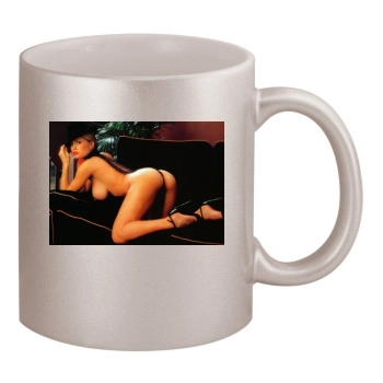 Gig Gangel 11oz Metallic Silver Mug