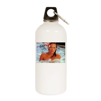 Gig Gangel White Water Bottle With Carabiner