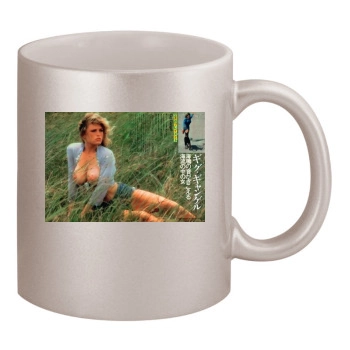 Gig Gangel 11oz Metallic Silver Mug