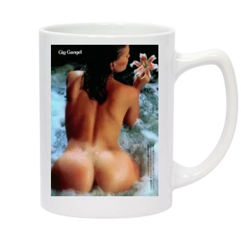 Gig Gangel 14oz White Statesman Mug