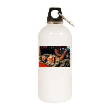 Gig Gangel White Water Bottle With Carabiner