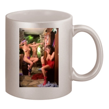 Gig Gangel 11oz Metallic Silver Mug