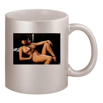 Gig Gangel 11oz Metallic Silver Mug