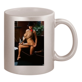 Gig Gangel 11oz Metallic Silver Mug