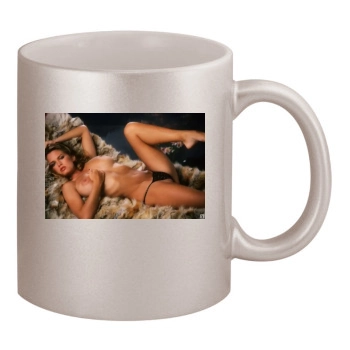 Gig Gangel 11oz Metallic Silver Mug