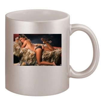 Gig Gangel 11oz Metallic Silver Mug