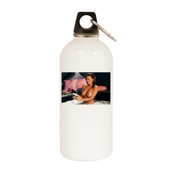 Gig Gangel White Water Bottle With Carabiner