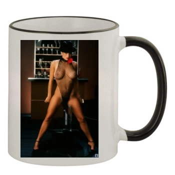 Gig Gangel 11oz Colored Rim & Handle Mug