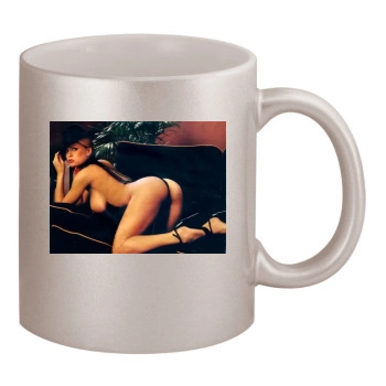 Gig Gangel 11oz Metallic Silver Mug