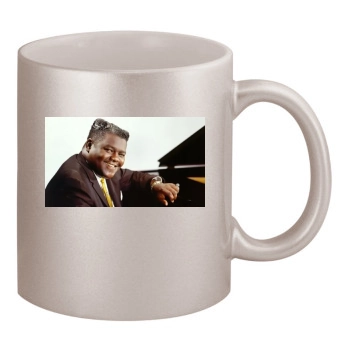 Fats Domino 11oz Metallic Silver Mug