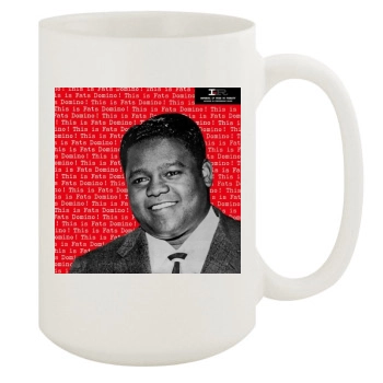 Fats Domino 15oz White Mug