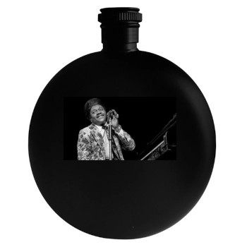 Fats Domino Round Flask