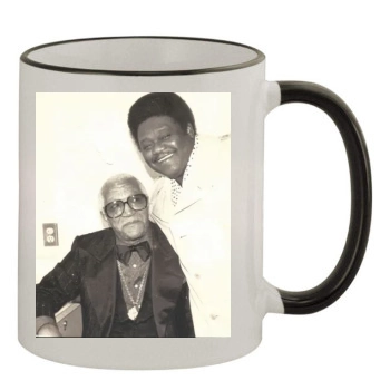 Fats Domino 11oz Colored Rim & Handle Mug