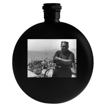 Fats Domino Round Flask