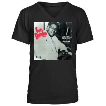 Fats Domino Men's V-Neck T-Shirt