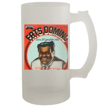 Fats Domino 16oz Frosted Beer Stein