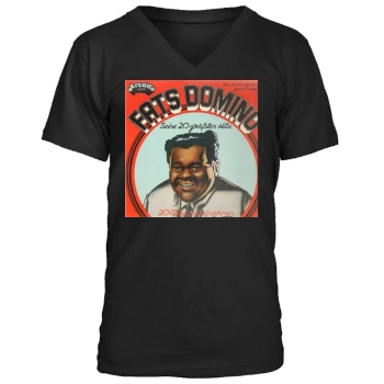 Fats Domino Men's V-Neck T-Shirt