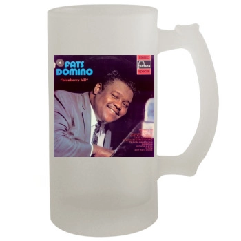 Fats Domino 16oz Frosted Beer Stein