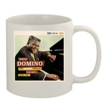 Fats Domino 11oz White Mug