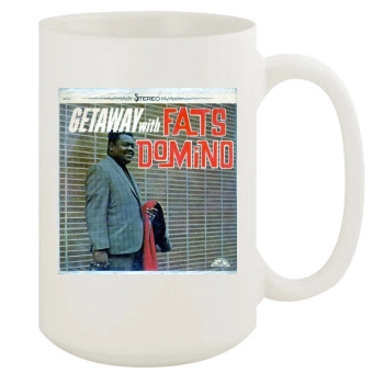 Fats Domino 15oz White Mug