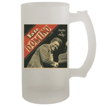 Fats Domino 16oz Frosted Beer Stein