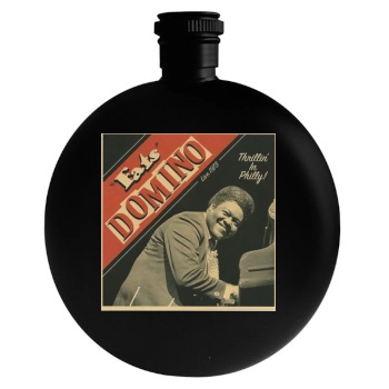 Fats Domino Round Flask