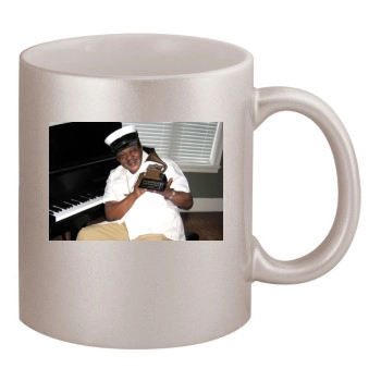 Fats Domino 11oz Metallic Silver Mug