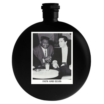 Fats Domino Round Flask