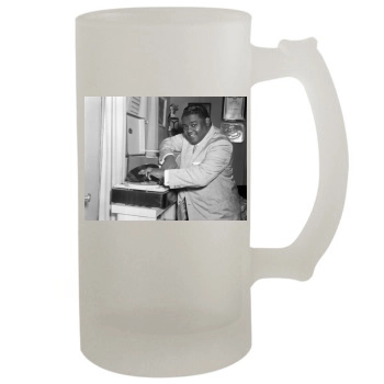 Fats Domino 16oz Frosted Beer Stein