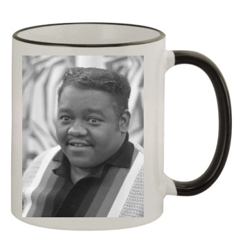 Fats Domino 11oz Colored Rim & Handle Mug