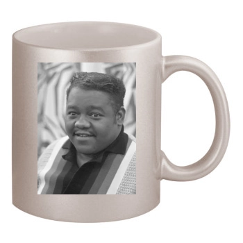 Fats Domino 11oz Metallic Silver Mug