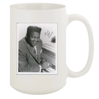 Fats Domino 15oz White Mug