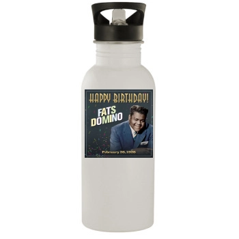 Fats Domino Stainless Steel Water Bottle