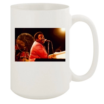 Fats Domino 15oz White Mug