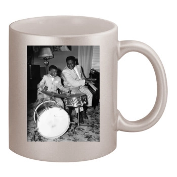 Fats Domino 11oz Metallic Silver Mug