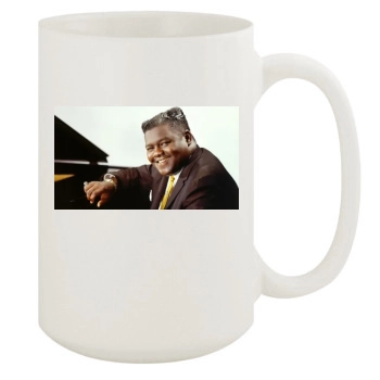 Fats Domino 15oz White Mug