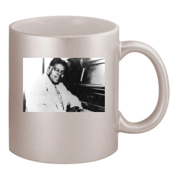 Fats Domino 11oz Metallic Silver Mug